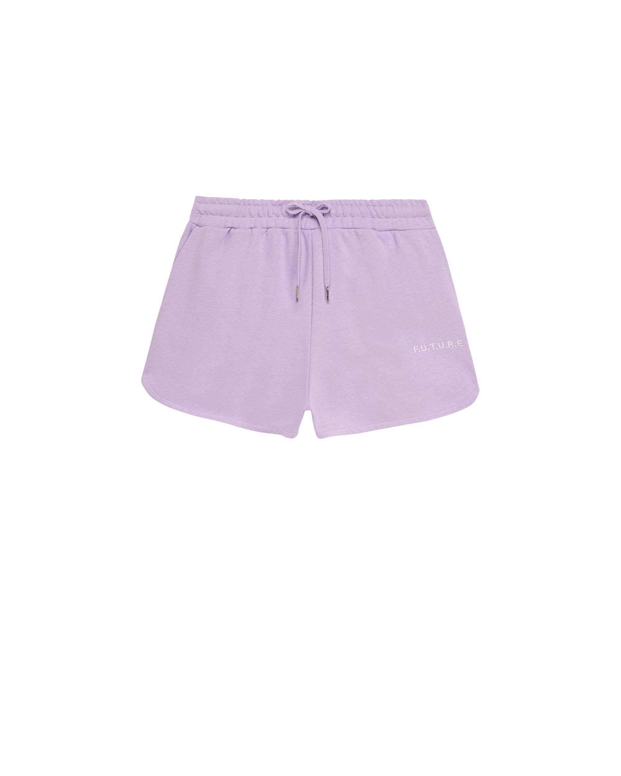 Short court à taille élastique - Lilac