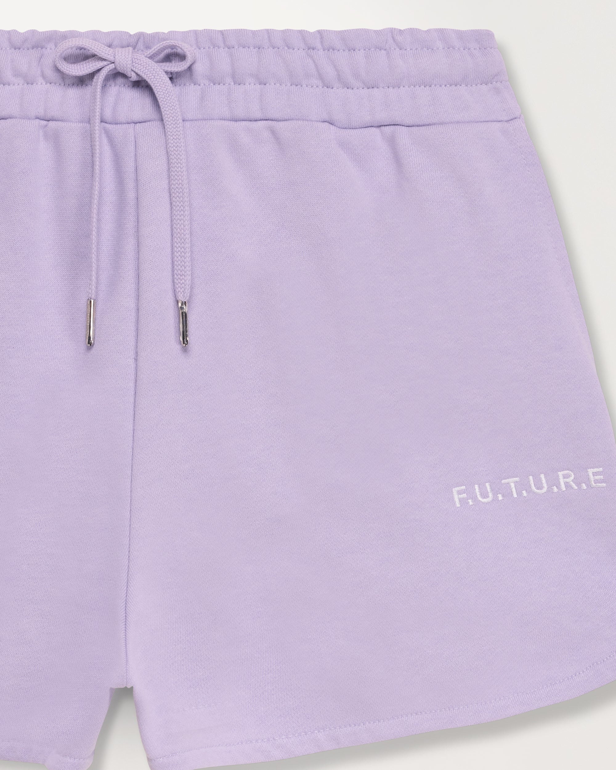 Short court à taille élastique - Lilac