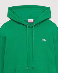 Hoodie unisexe oversize à broderie - Summer Green