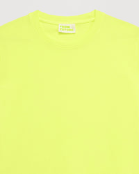 T-shirt Boyfriend à col rond - Neon Yellow