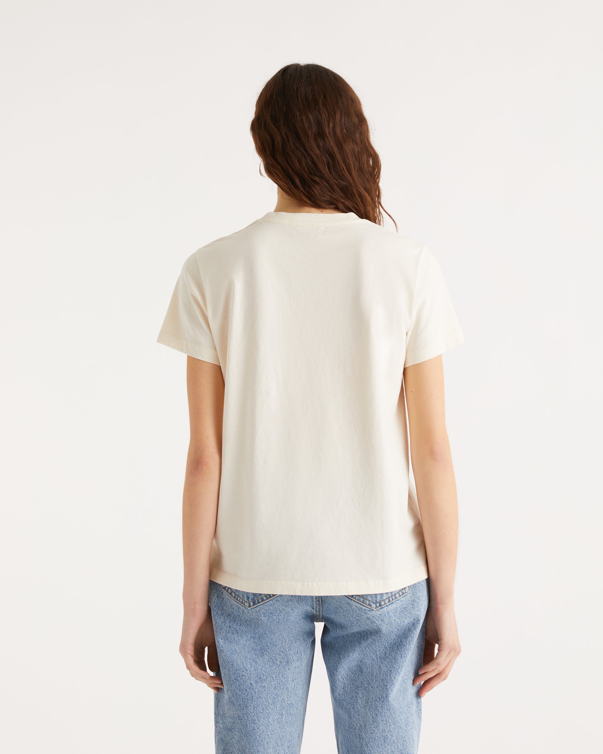 T-shirt Saint valentin à col rond - Desert Sand