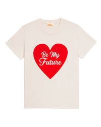 T-shirt Saint valentin à col rond - Desert Sand