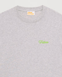 T-shirt Future à col rond - Light Heather Gray