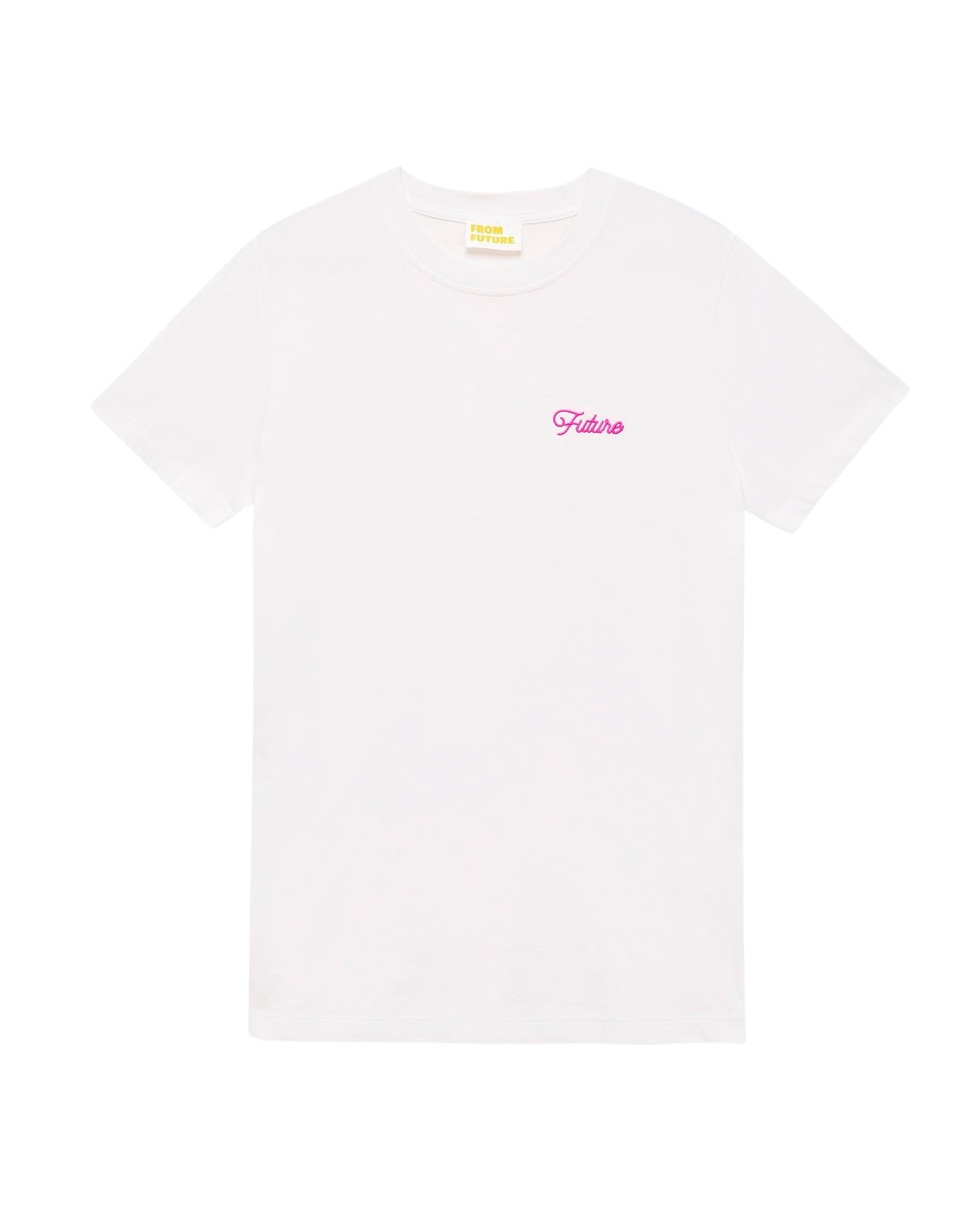 T-shirt Future à col rond - White