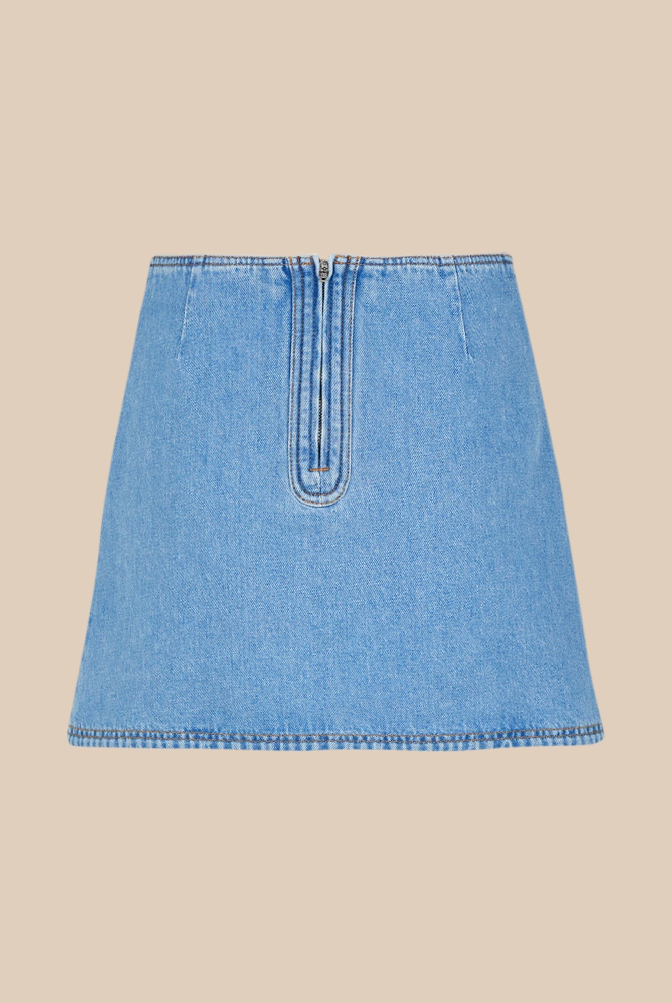 Mini-jupe en jean - Indigo