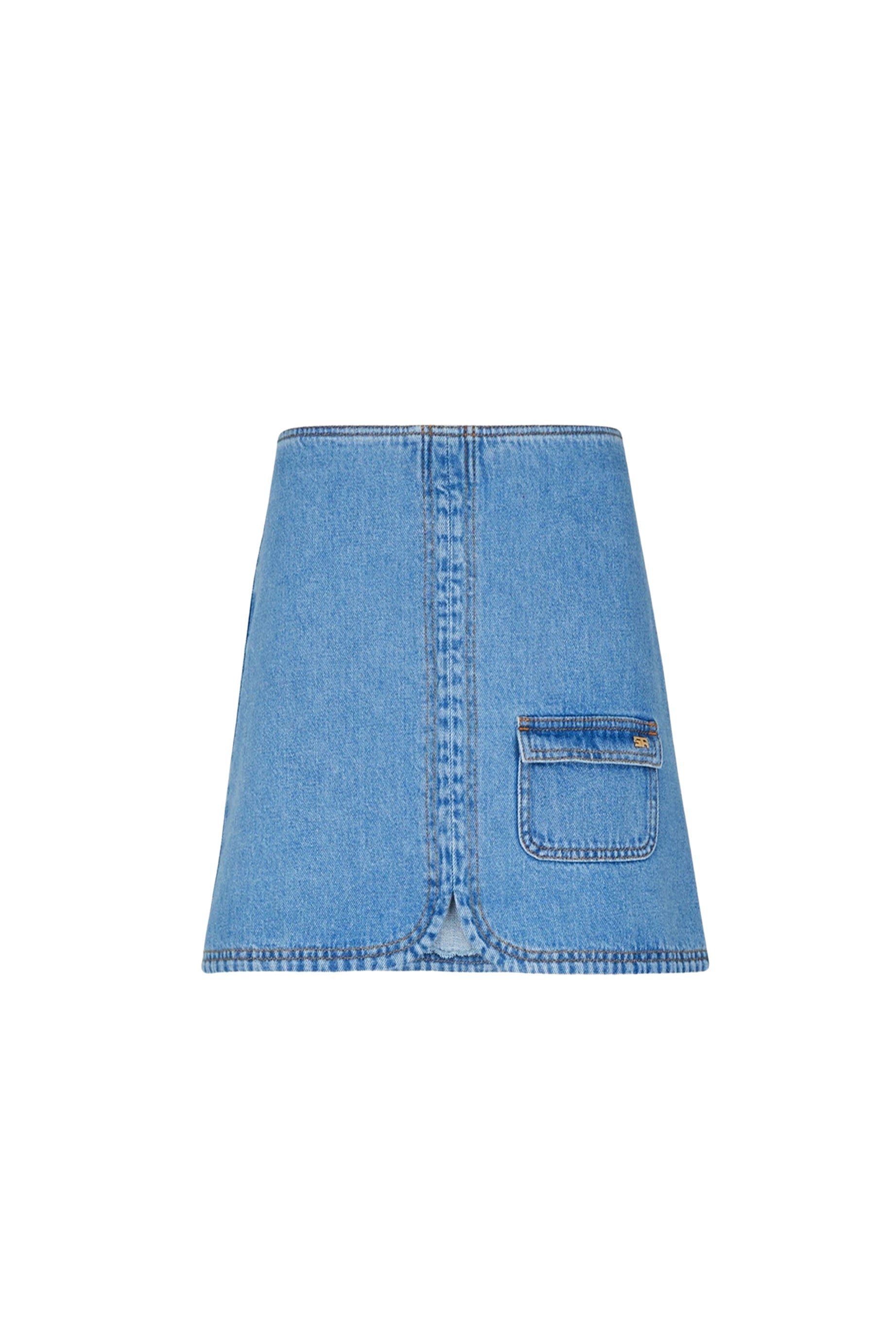 Mini-jupe en jean - Indigo