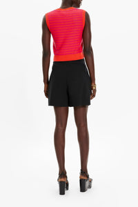 Short Tailoring nouable à la taille - Noir