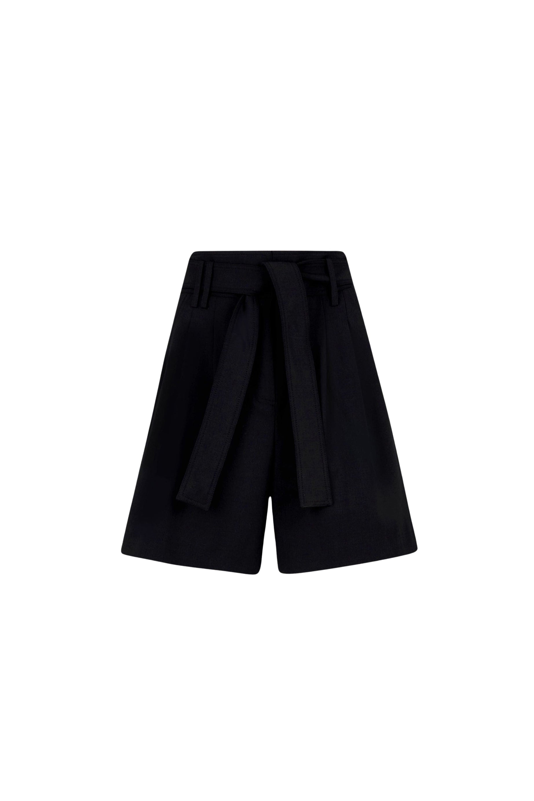 Short Tailoring nouable à la taille - Noir