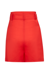 Short Tailoring nouable à la taille - Corail