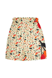 Short de créateur à motifs cerise - Baby Yellow