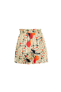 Short de créateur à motifs cerise - Baby Yellow