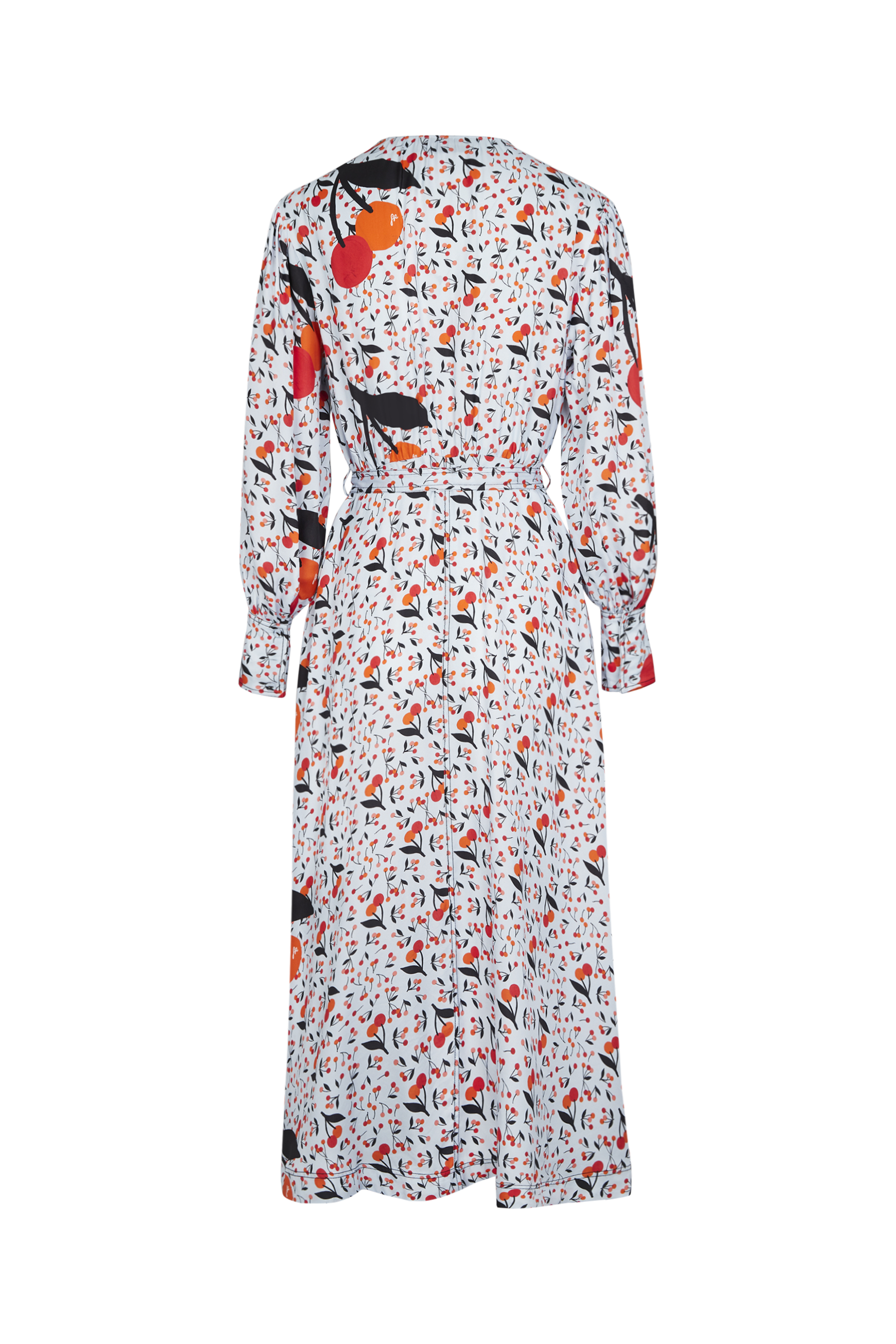 Robe longue fluide à motifs cerise - Baby Blue