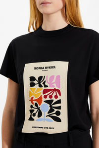 T-shirt à imrpimé - Noir