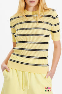Pull manches courtes - Baby Yellow