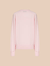 Pull à motifs en strass en laine - Baby Rose