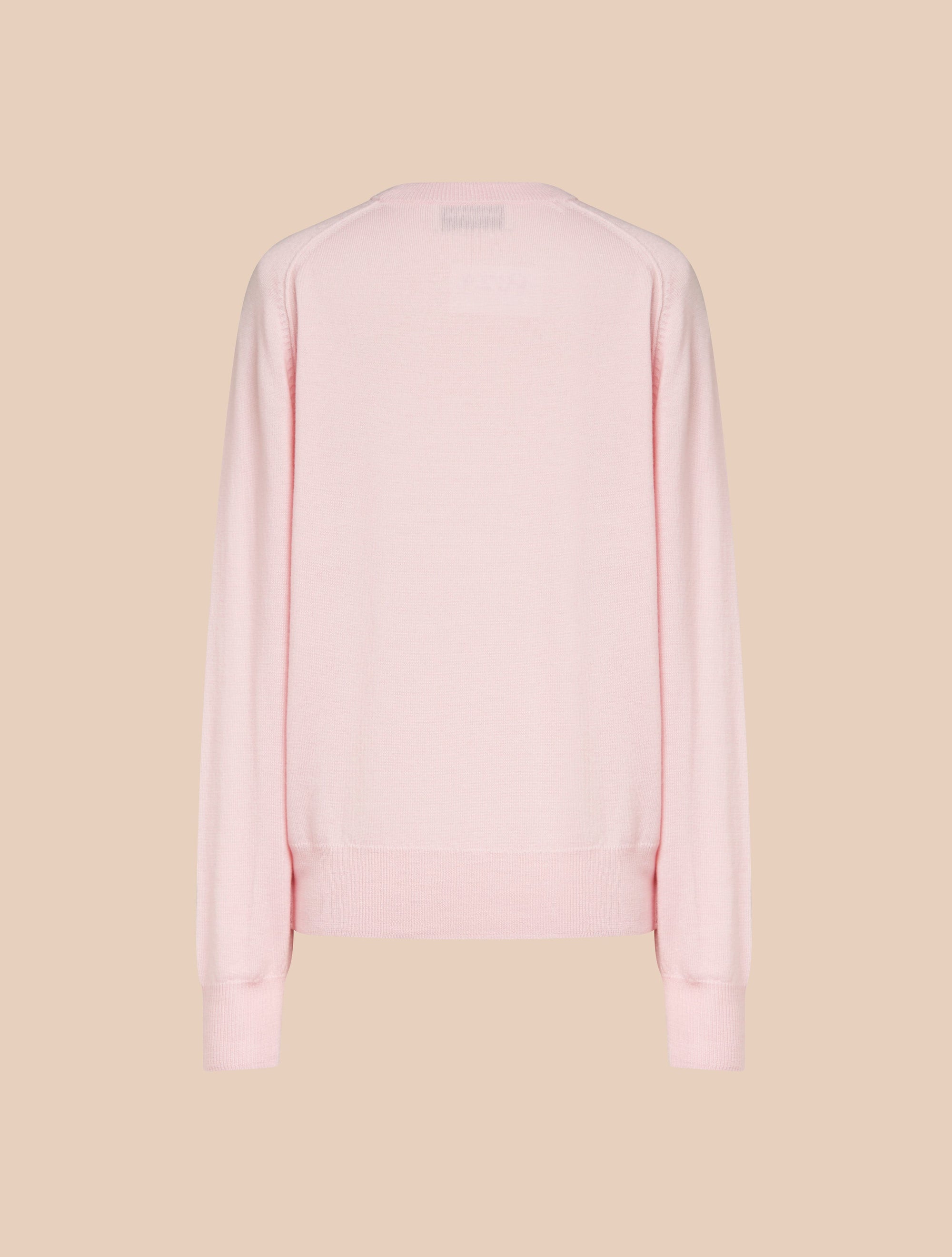 Pull à motifs en strass en laine - Baby Rose