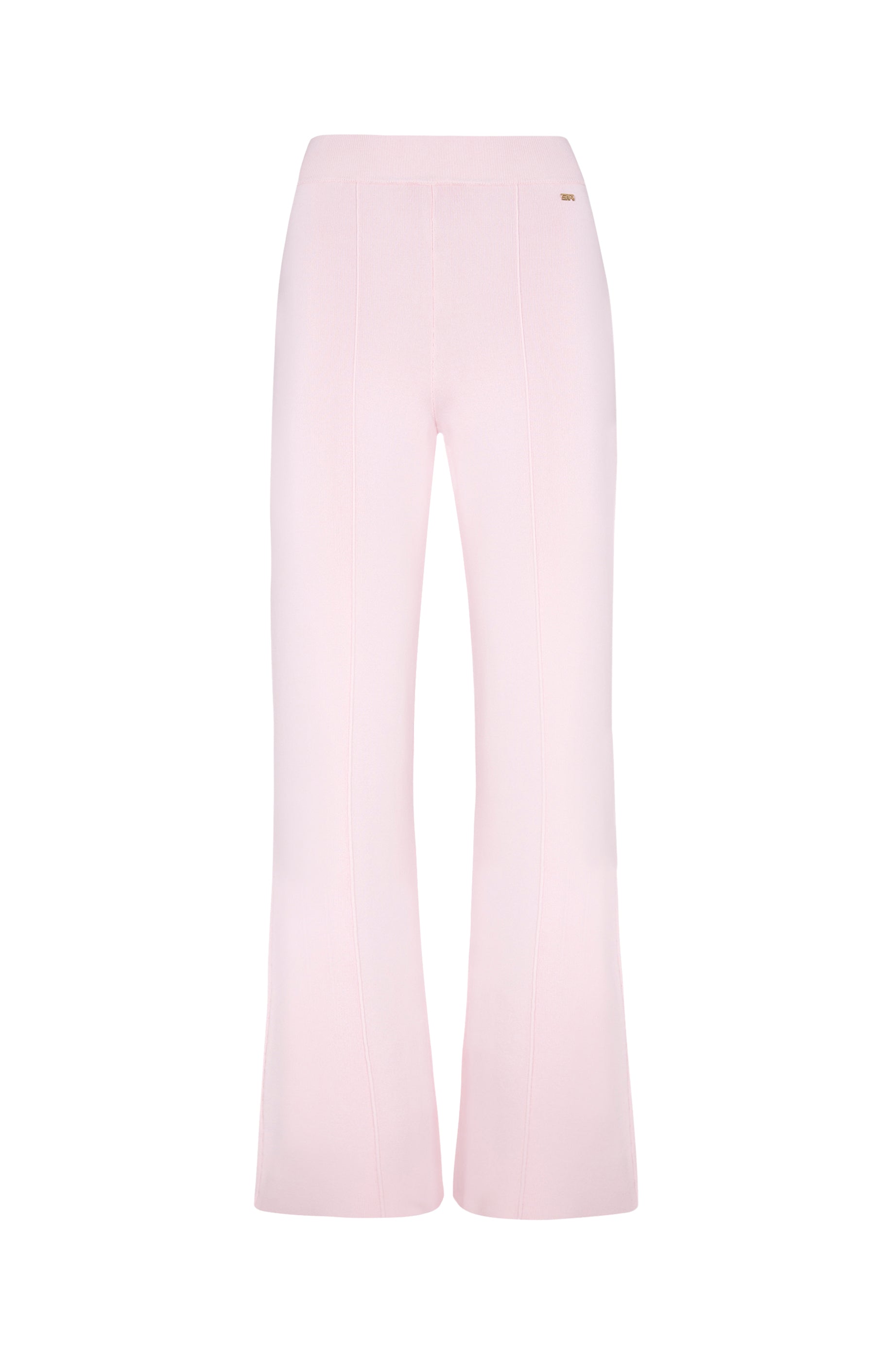 Pantalon flare fluide - Baby Rose