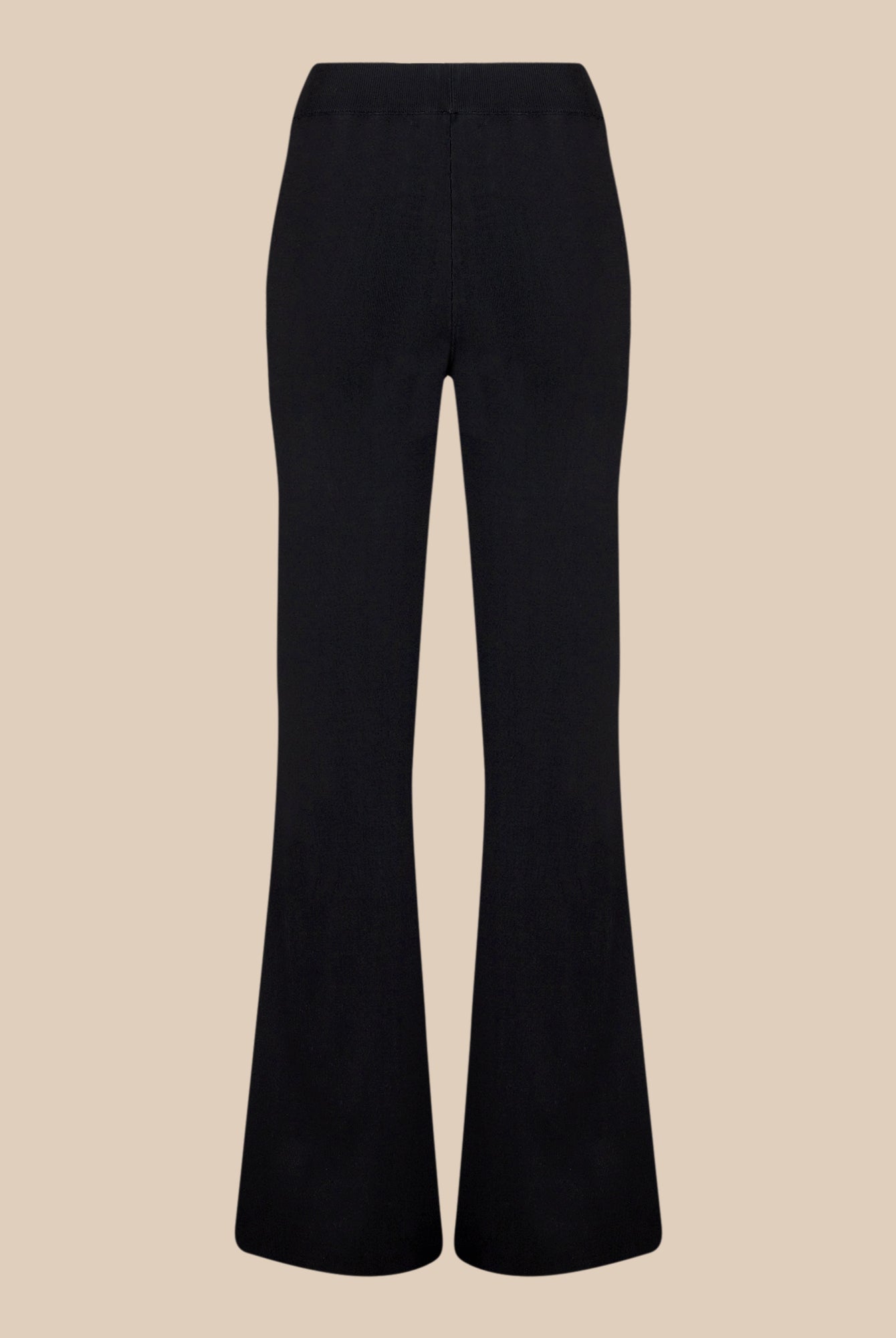 Pantalon flare fluide - Noir