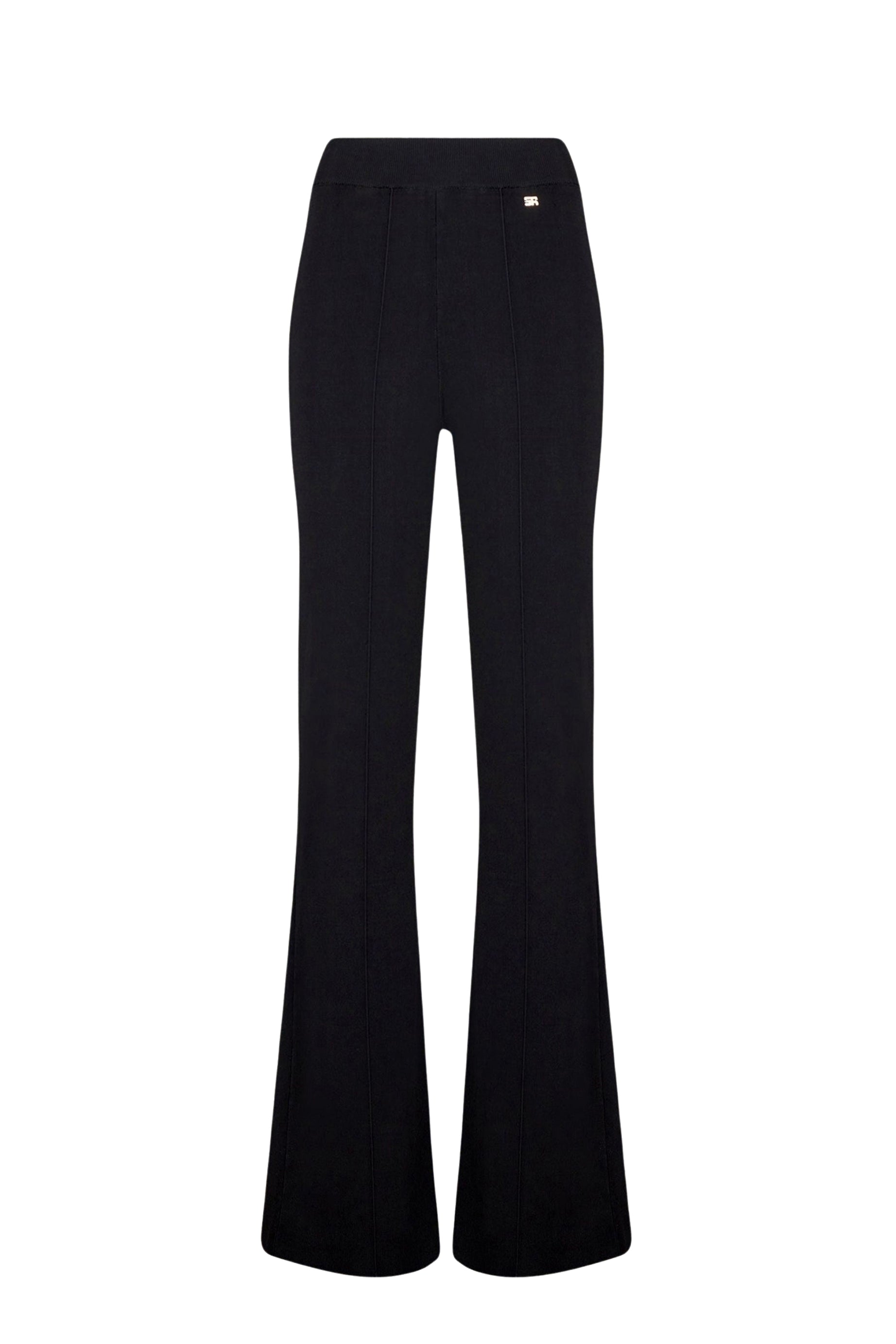 Pantalon flare fluide - Noir