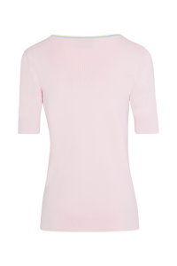 Top à encolure en v colorée - Baby Rose