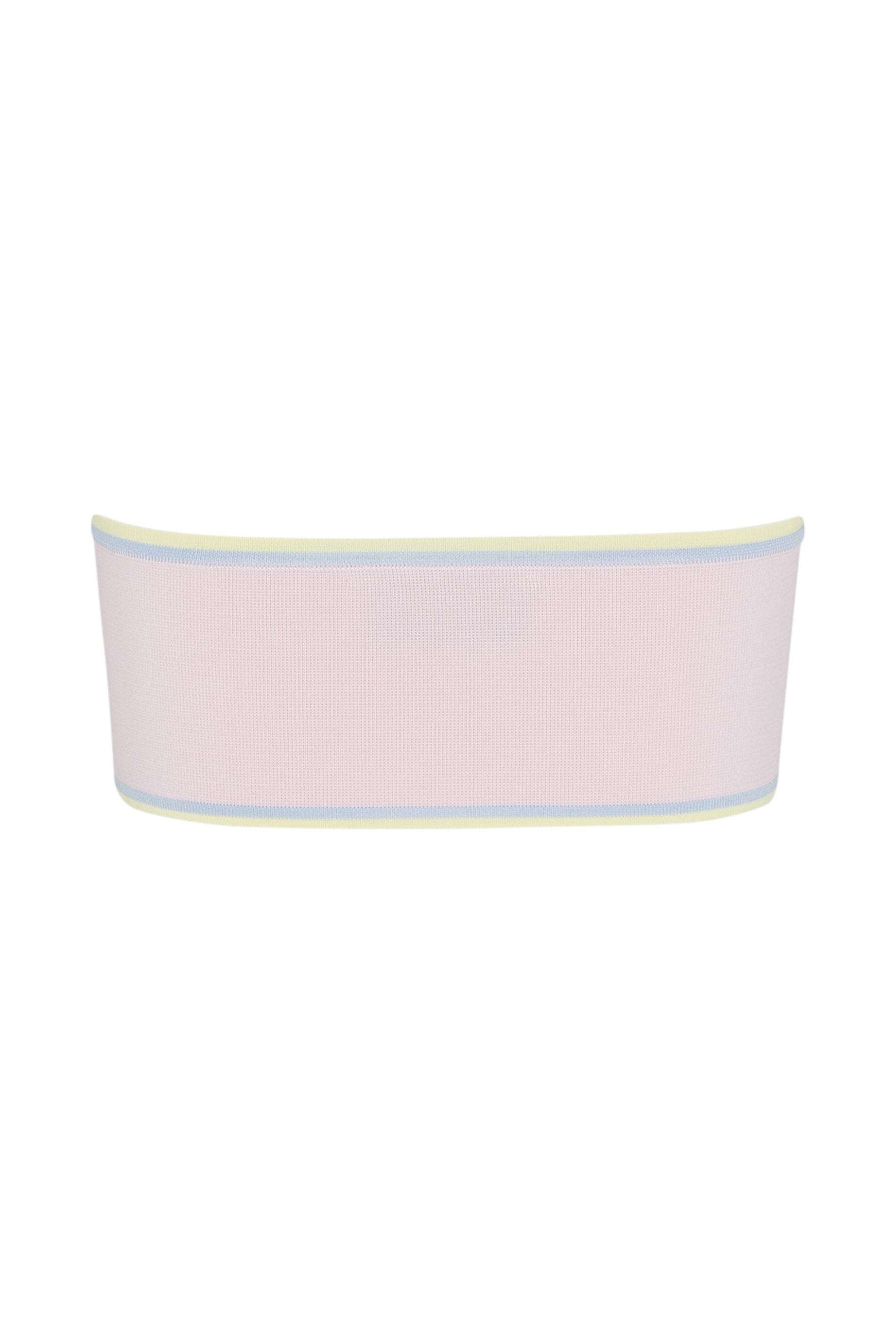 Bandeau avec bords contrastants - Baby Rose