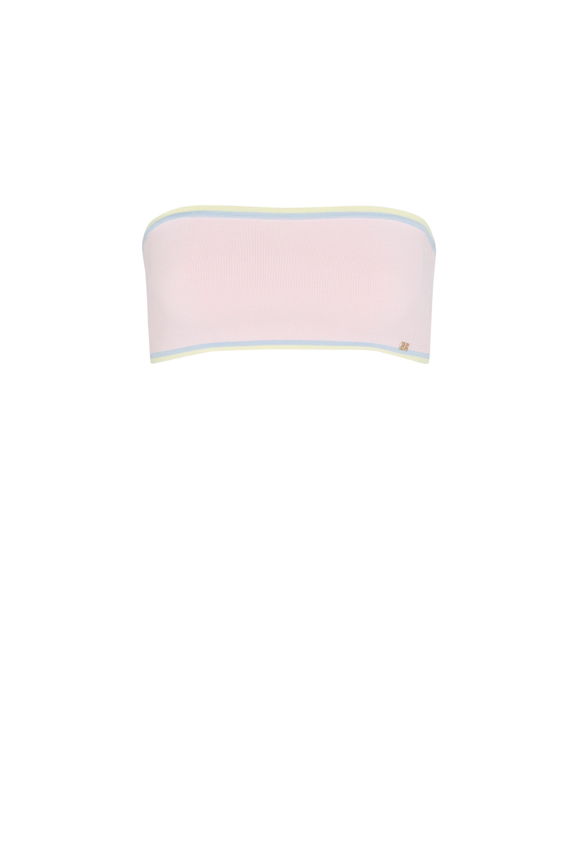 Bandeau avec bords contrastants - Baby Rose