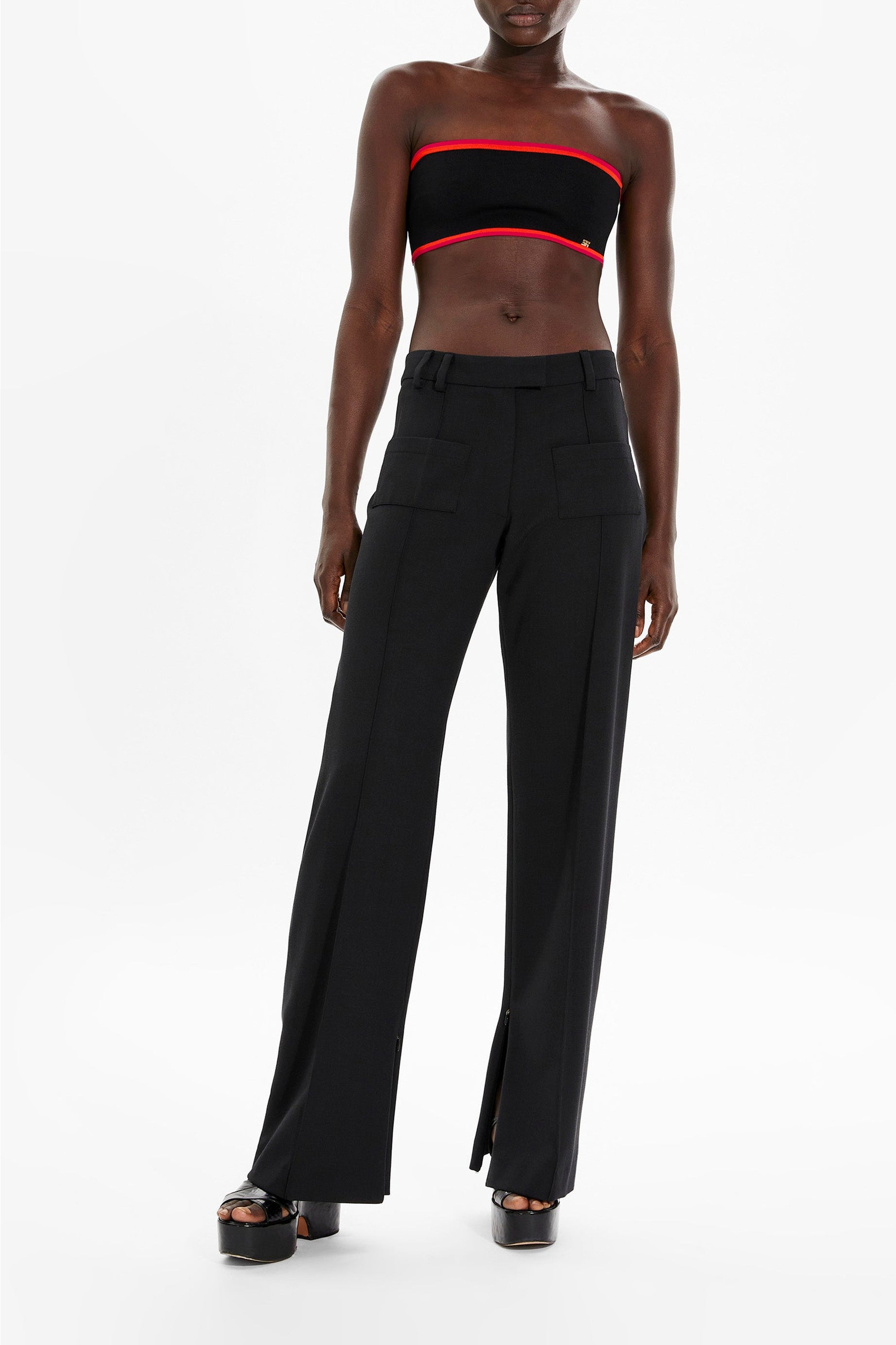 Bandeau avec bords contrastants - Noir