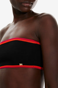 Bandeau avec bords contrastants - Noir