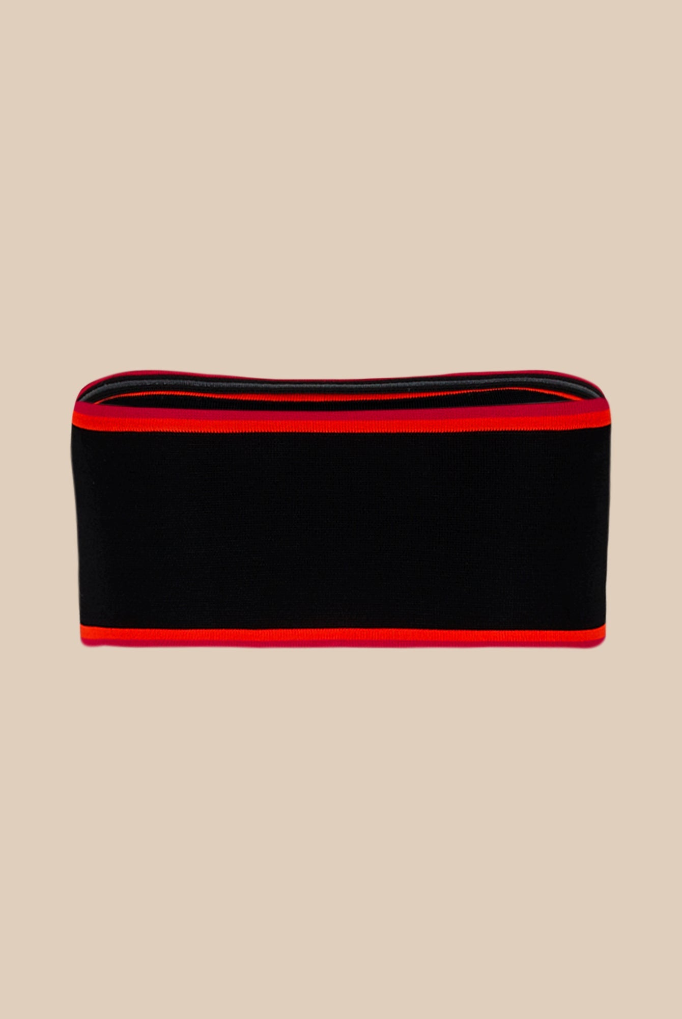 Bandeau avec bords contrastants - Noir