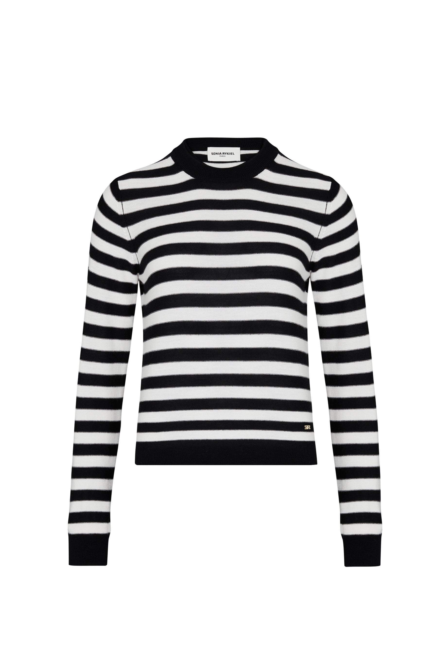 Pull Poorboy Forever en laine - Noir & Blanc