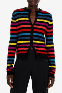 Cardigan Rykiel Forever en laine - Multicolor
