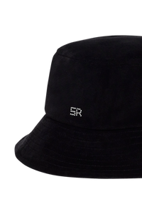 Chapeau bob à strass - Noir