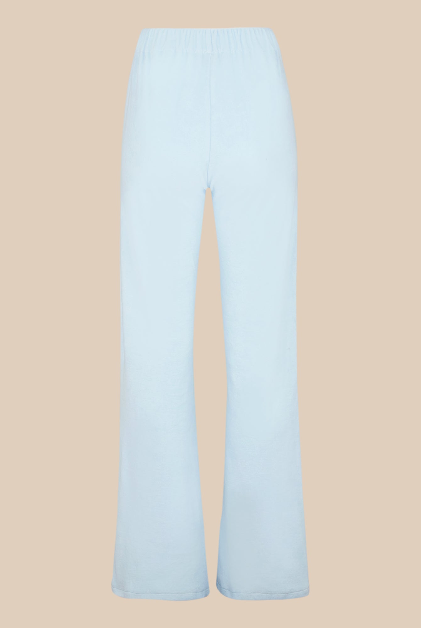 Pantalon flare à strass - Baby Blue