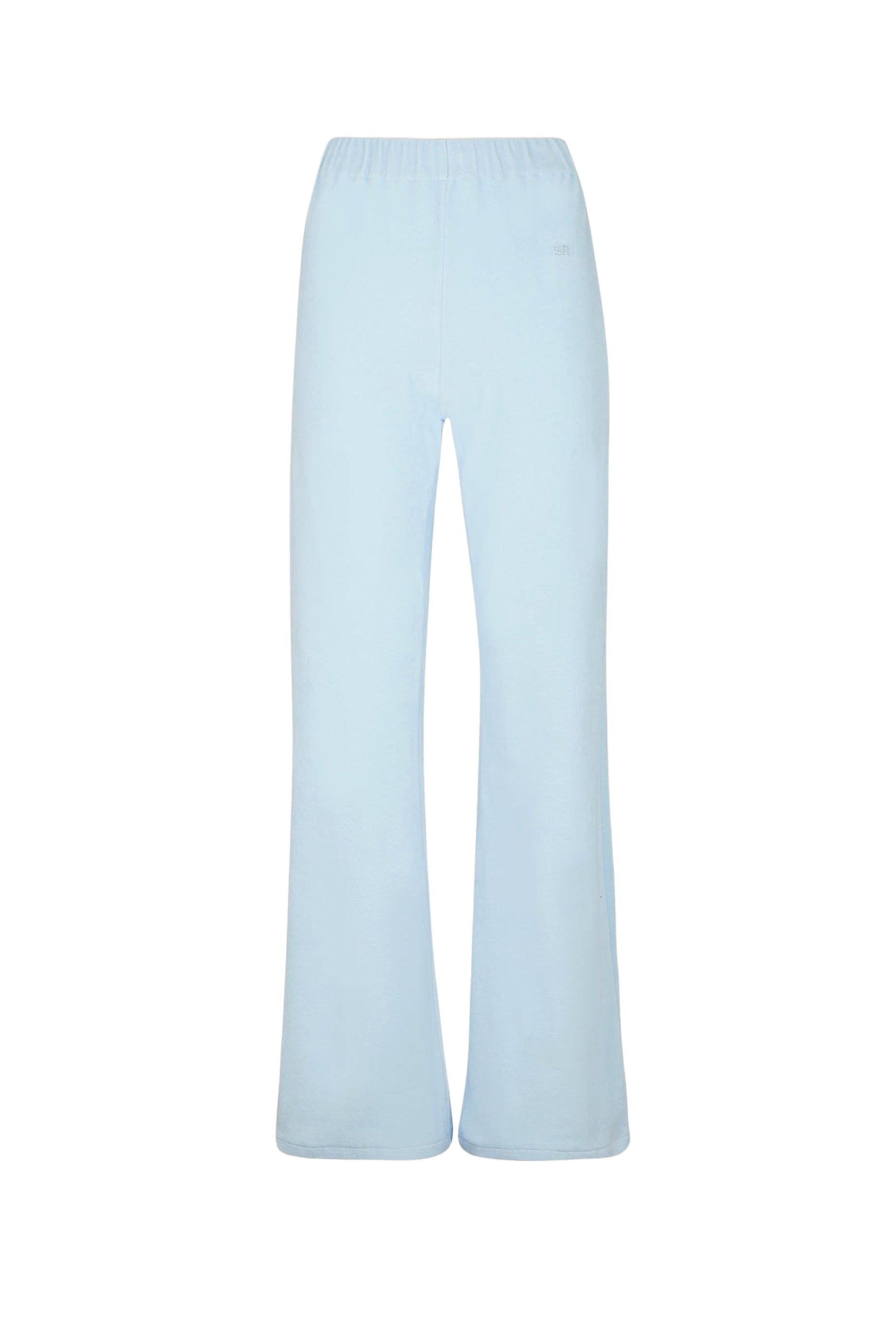 Pantalon flare à strass - Baby Blue