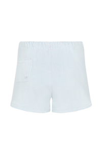 Short velours à strass - Baby Blue