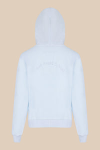 Pull hoodie à strass - Baby Blue