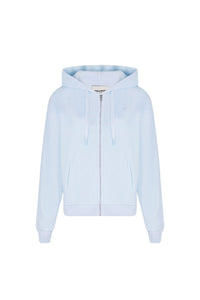 Pull hoodie à strass - Baby Blue