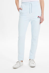 Jogging taille ajustée resserré à la cheville - Baby Blue