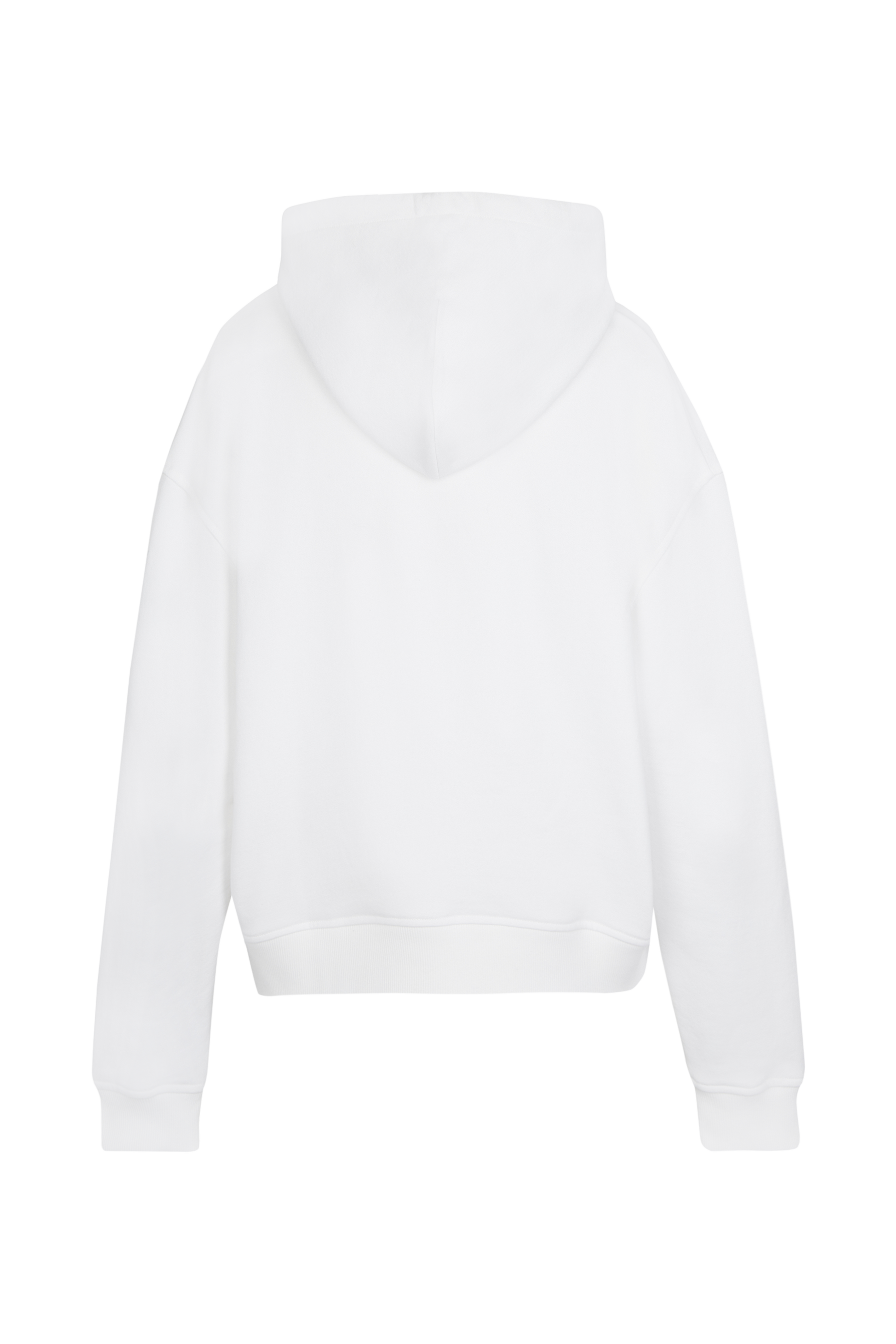 Sweat à capuche oversize signature - Blanc