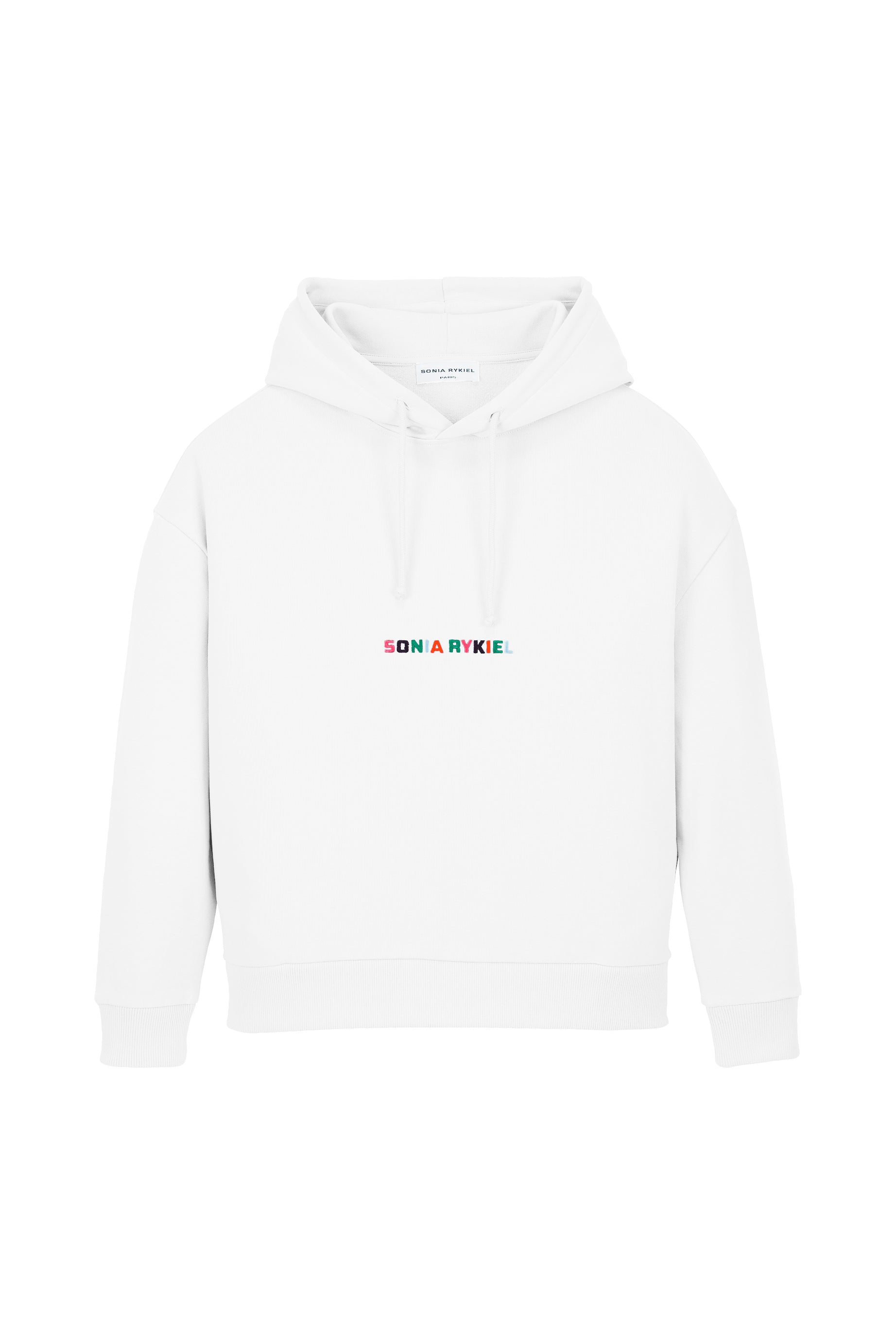 Sweat à capuche oversize signature - Blanc