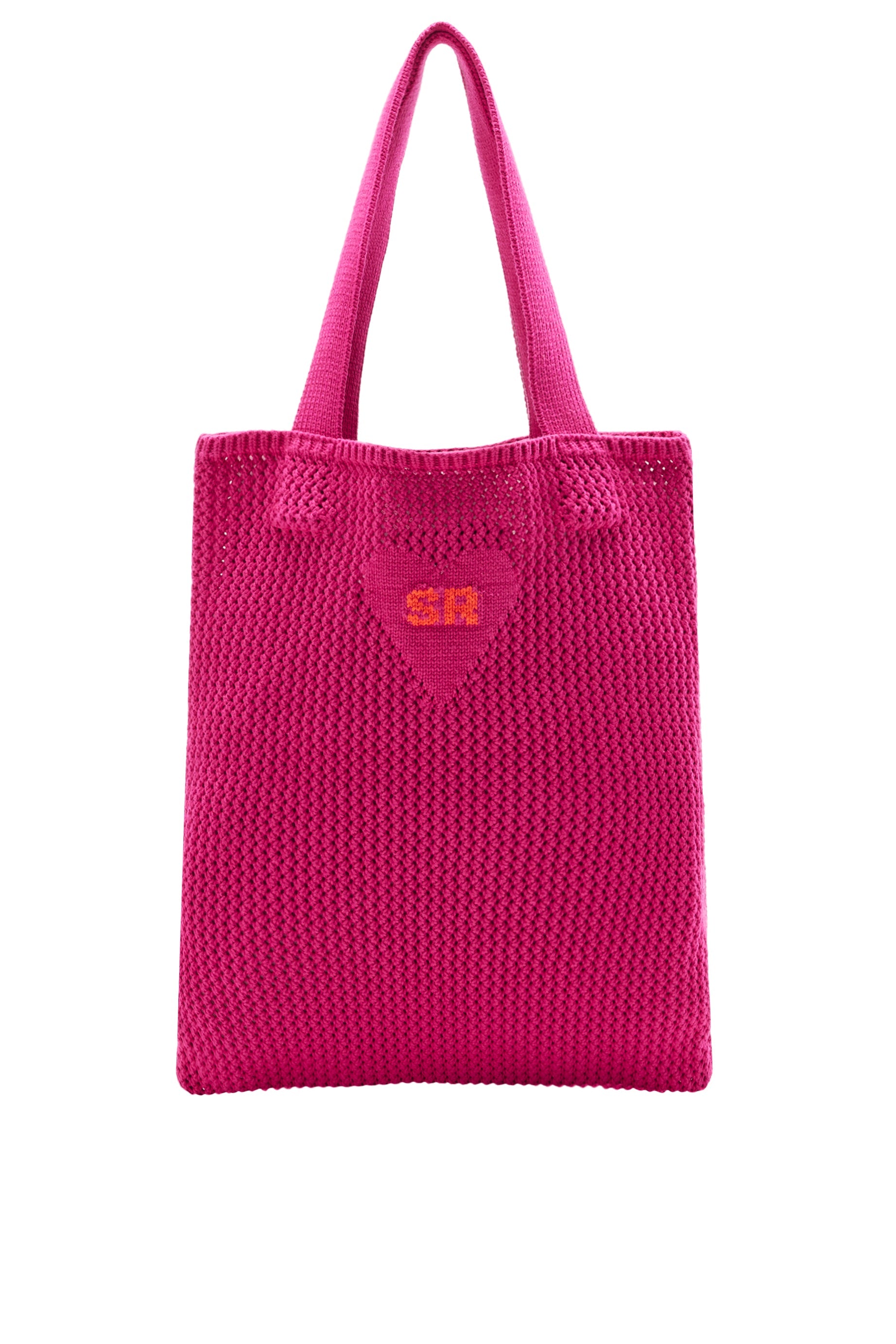 Sac tote crochet - Fuchsia