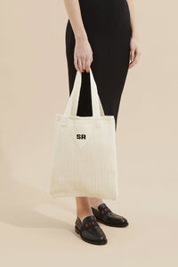 Sac tote crochet - Écru