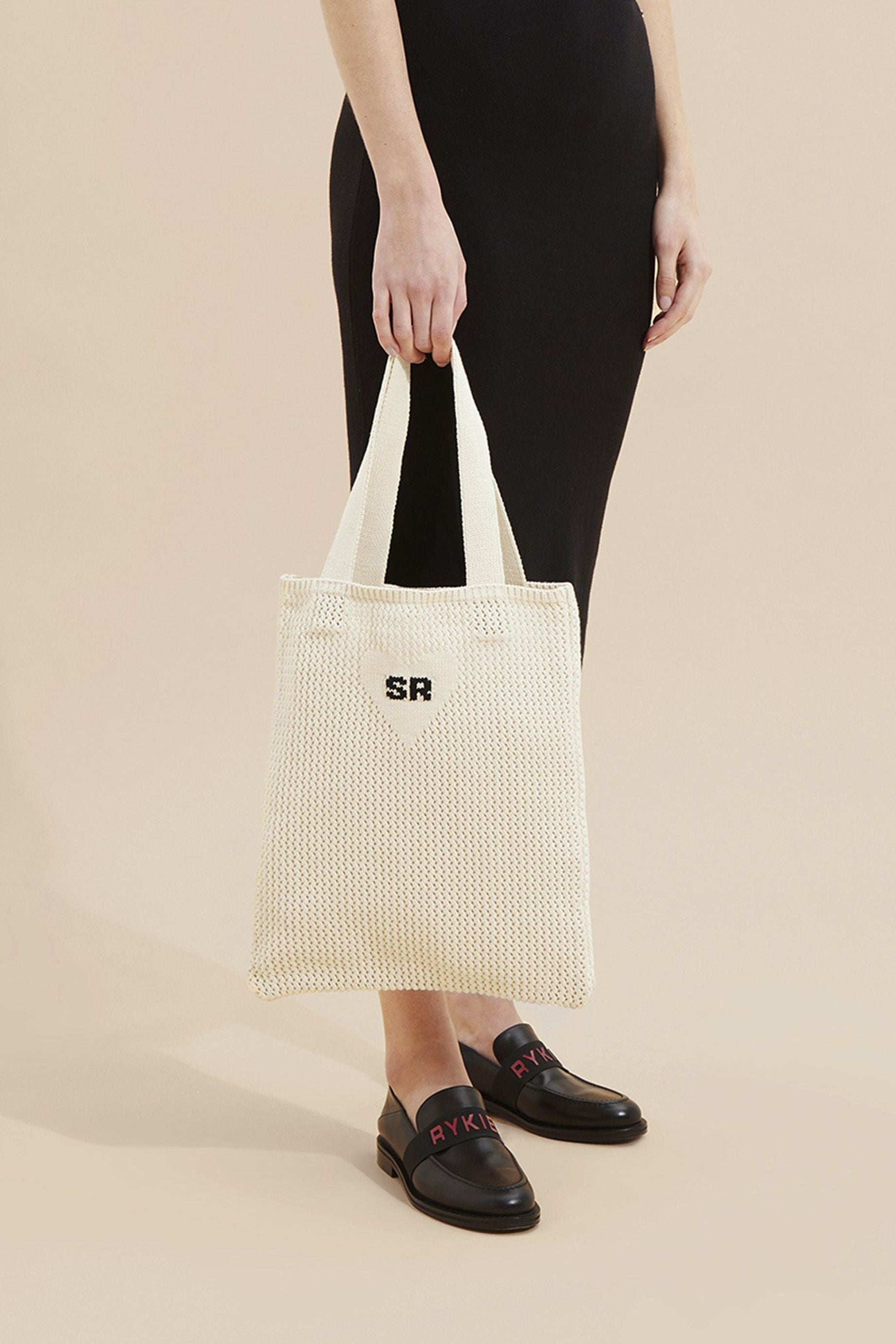 Sac tote crochet - Écru