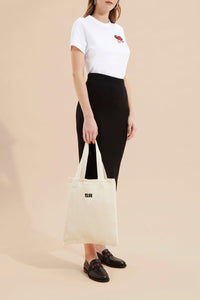 Sac tote crochet - Écru