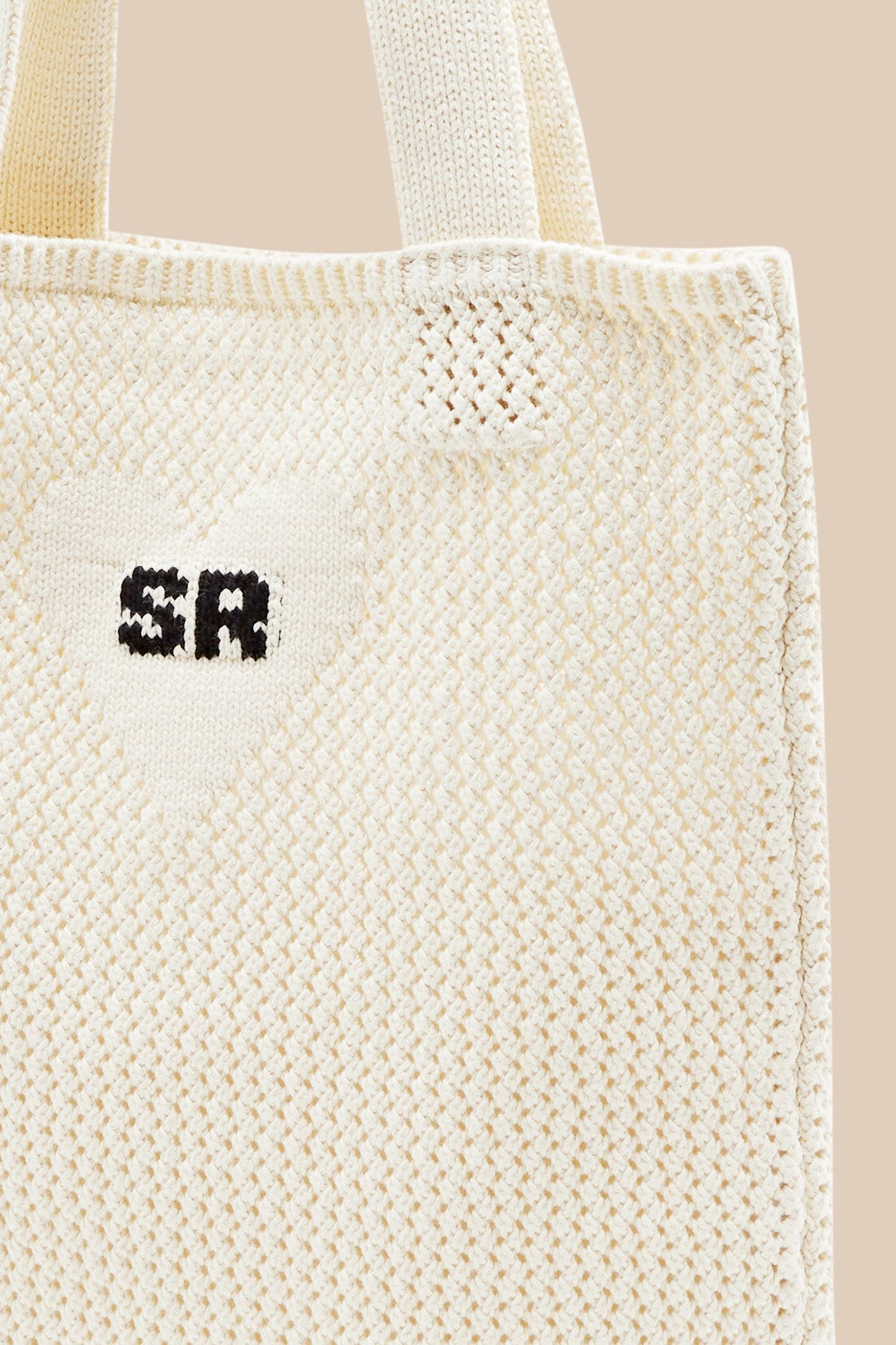 Sac tote crochet - Écru