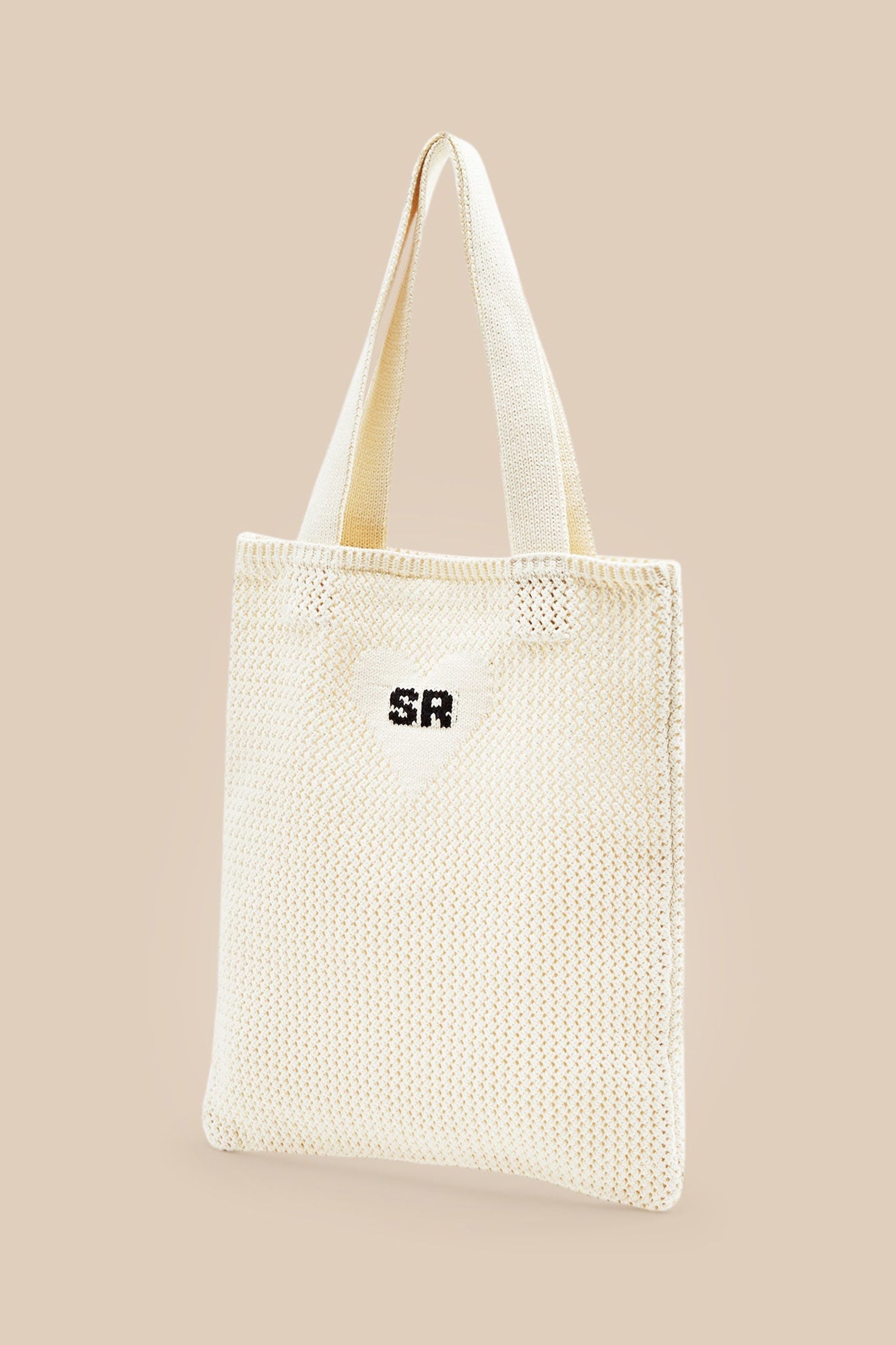 Sac tote crochet - Écru