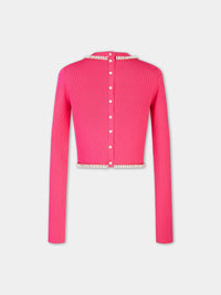 Top à manches longues et breloques - Pink