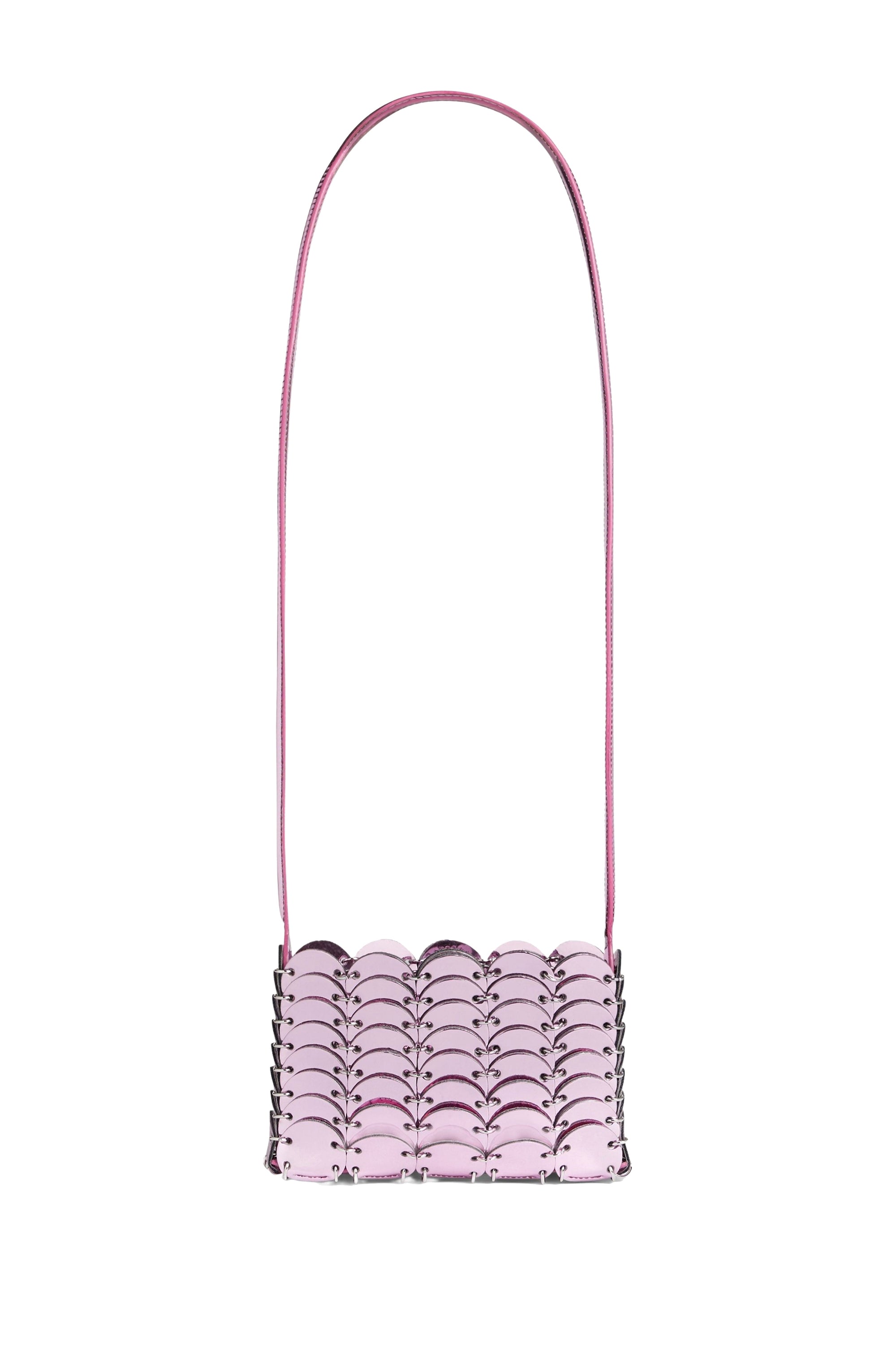 Mini sac Pacoïo à disques - Bright Pink