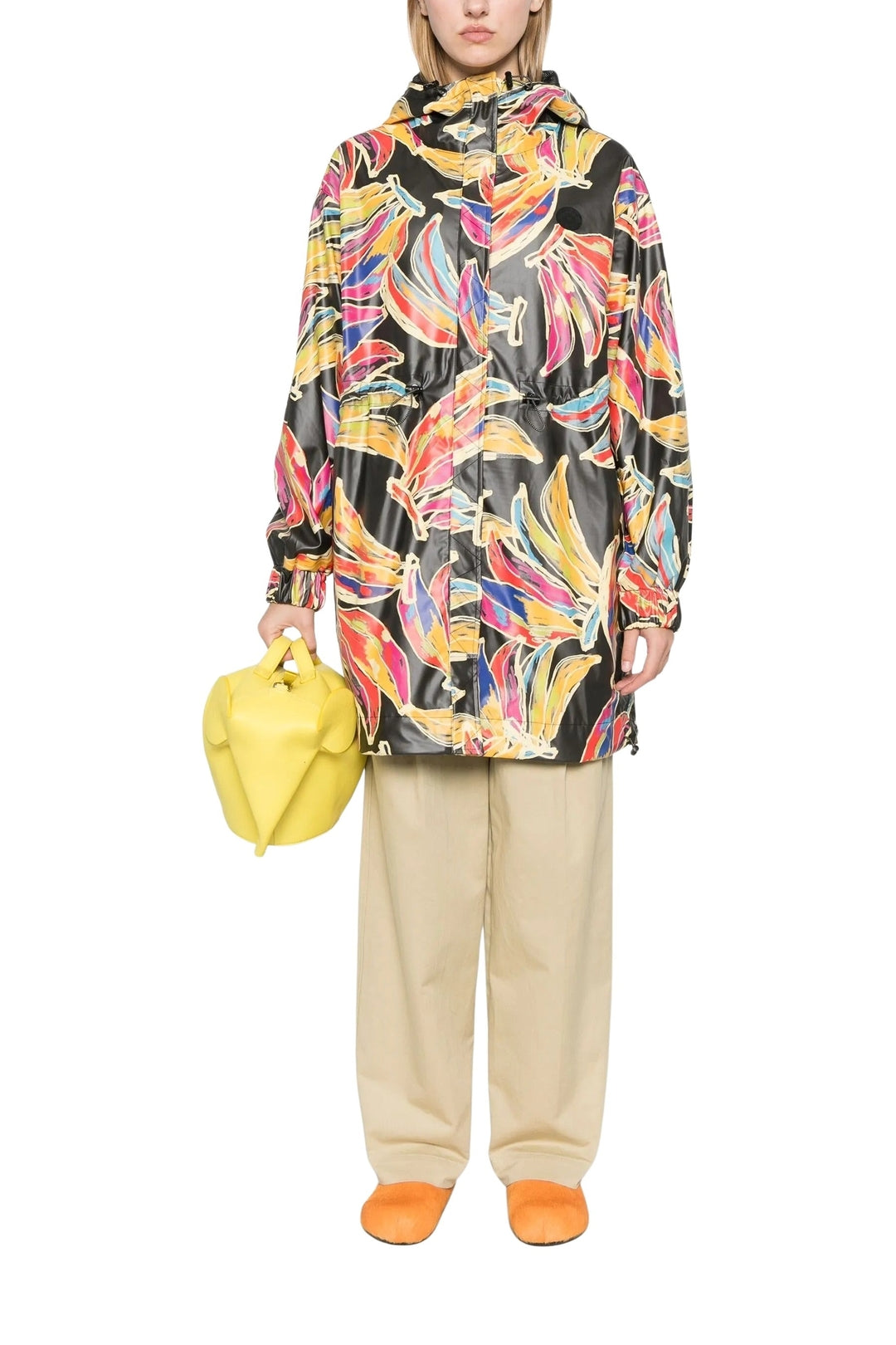 Imperméable court Bananas artistiques - Multicolore