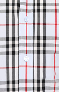 Chemise à motif Vintage Check - Pale Blue